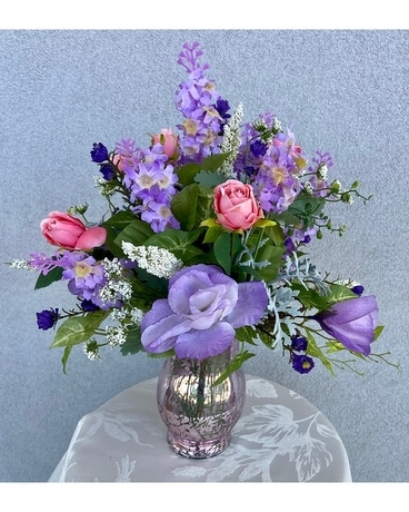 ARTIFICIAL ARRANGEMENT Perfectly Pastel Flower Arrangement
