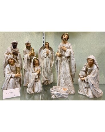 Gorgeous Nativity Flower Arrangement