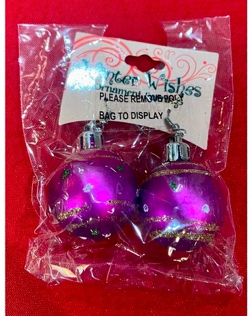 Fuchsia Ornament Earrings Gifts