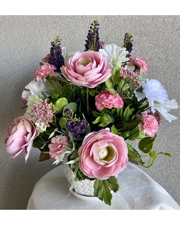 Precious Pink Peonies ARTIFICIAL Arrangement Flower Arrangement