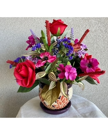 Pink Paradise Artificial Arrangement Flower Arrangement