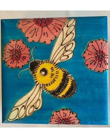 Bee A Flutter Handmade Jewelry Box Flower Arrangement