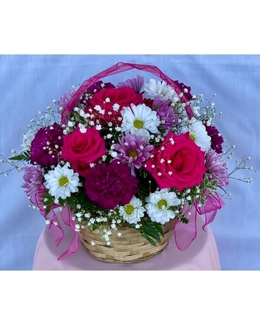 Beautiful Morning Basket Arrangement Flower Arrangement