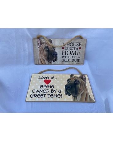 Great Dane Dog Plaque Gifts