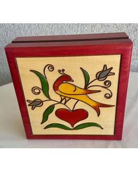 As Shown size, 4.5 inches height and 4.5 inches wide.