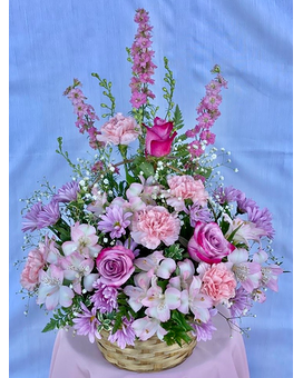 Standard size, 22 inches height and 17 inches wide.