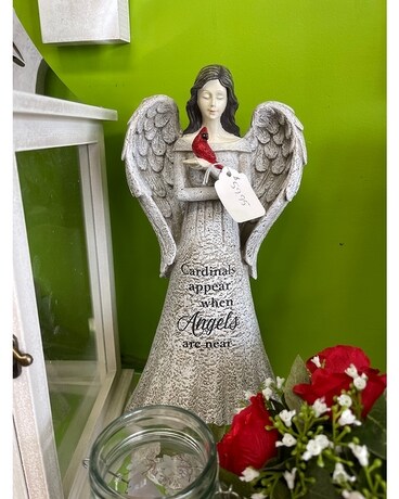 Angel with Cardinal Custom product