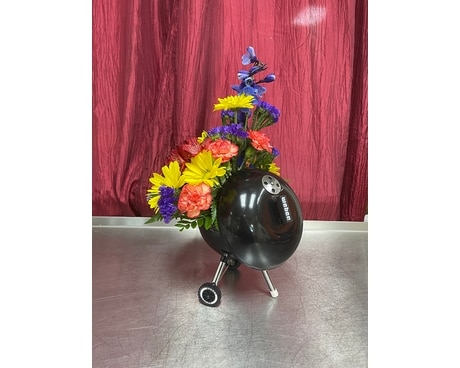 Weber Grill Arrangement Flower Arrangement