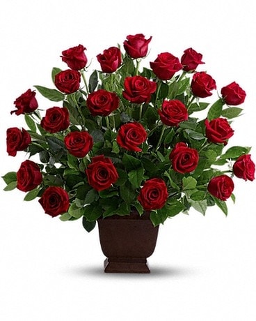 Teleflora's Rose Tribute Flower Arrangement