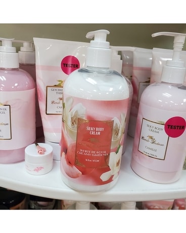 White Peach Gardenia Cream Gifts