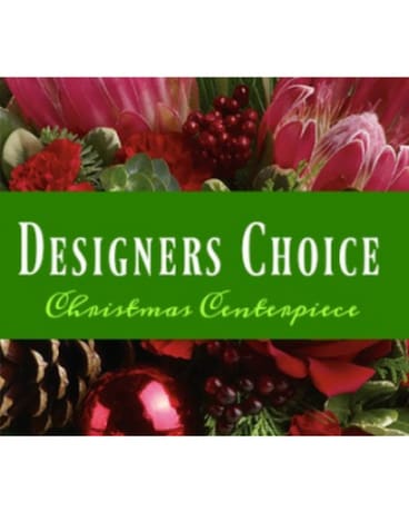 Designer Choice Christmas Centerpiece Flower Arrangement