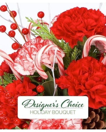 Designers Choice Holiday Bouquet Flower Arrangement