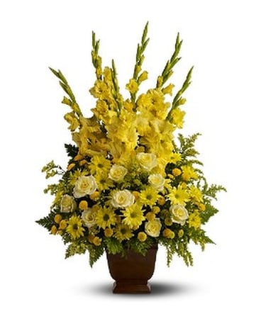 Telefora's Sunny Memories Flower Arrangement