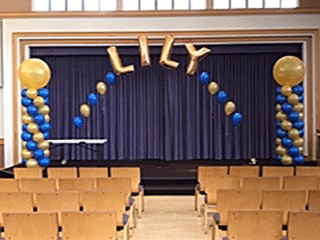 Balloon Name Arch