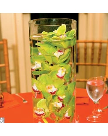 Lime Orchids Flower Arrangement