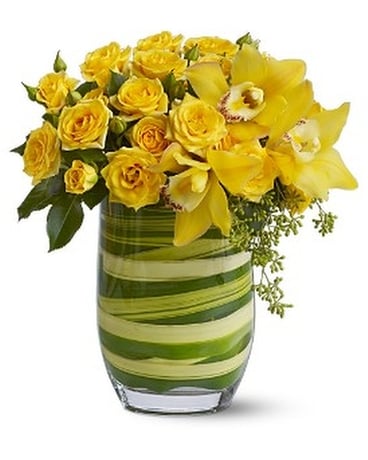 Rising Sun Flower Arrangement