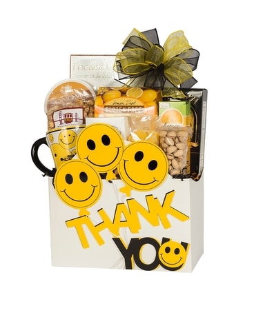 Thank You Tote Flower Arrangement