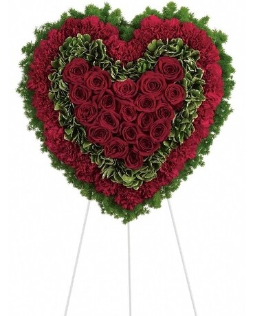 Majestic Heart Flower Arrangement