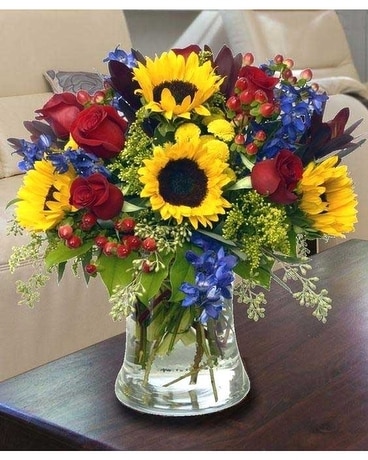 Sunflower Brights Flower Arrangement