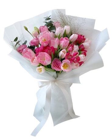 Tip Toe Tulips Flower Arrangement