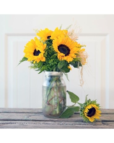 Sunflower Surprise Flower Arrangement