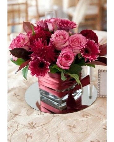 Pink Berry Flower Arrangement