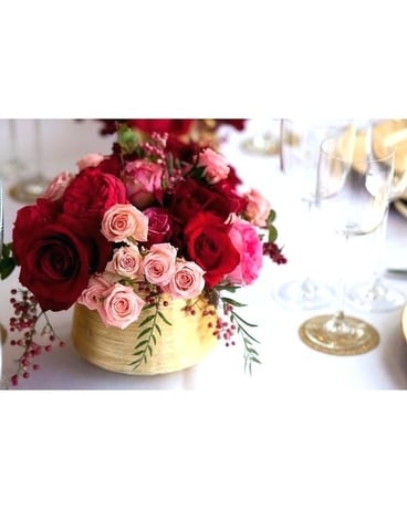 Passionate Pinks Flower Arrangement