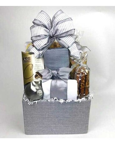 Elegant Baby Gift Basket