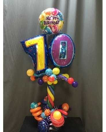 Decade Birthday 1st-40th Flower Arrangement