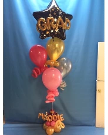 Graduation Bouquet with Name Flower Arrangement