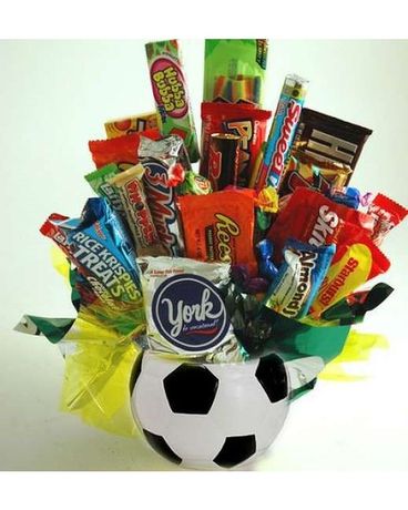 Soccer Treat Flower Arrangement