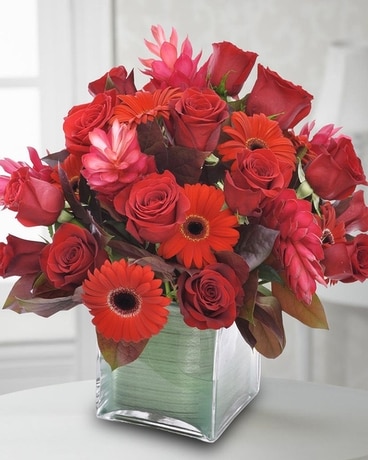 Bright Jewels Flower Arrangement
