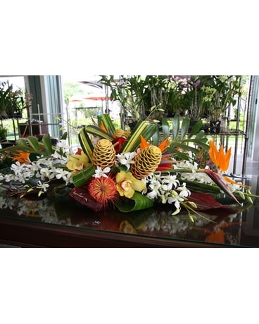 Tropical Glow Flower Arrangement