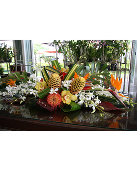 Tropical Glow Flower Arrangement