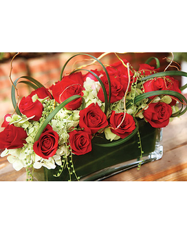 Rover Red Flower Arrangement