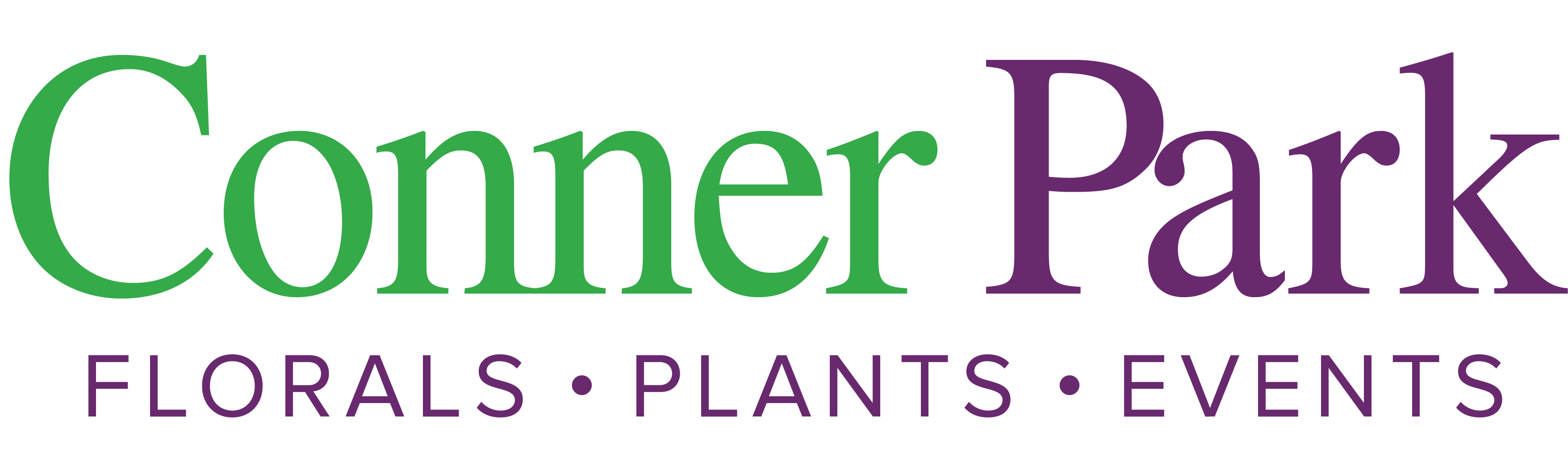 Conner Park Flowers Logo