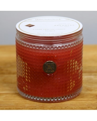 Pomelo Pomegranate - Textured Glass Candle Jar Candle