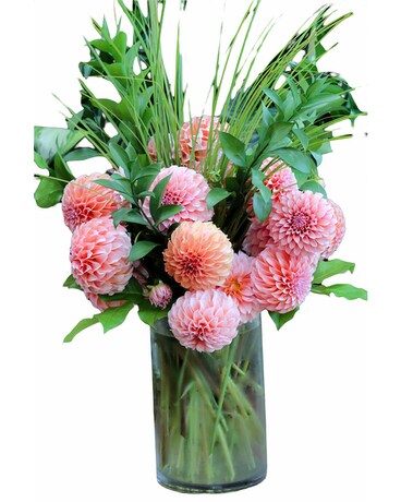 Peaches N' Cream Flower Arrangement