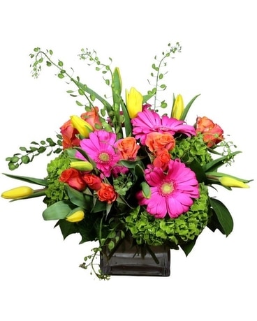 Bright & Bold Flower Arrangement