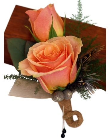 Fall Meadow - Boutonniere Flower Arrangement