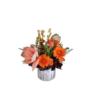 Peach Perfection - Single Flower Arrangement