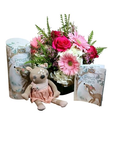 Forest Fawn Flower Arrangement