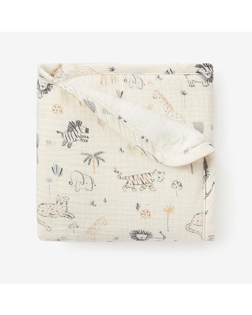 Safari Print Security Blanket - Organic Gifts