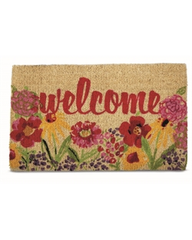 Burst of Spring Coir Mat Custom product