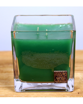 In The Garden - Cube Glass Candle Jar Candle