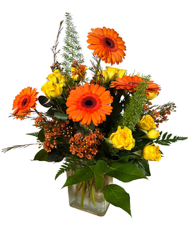 Fall Cheer Flower Arrangement