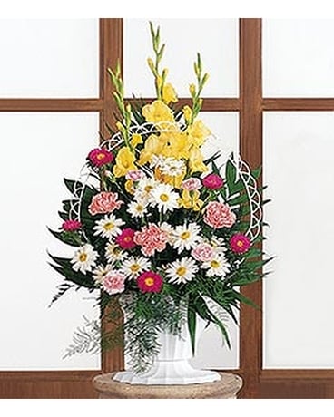 Basket of Faith Flower Arrangement