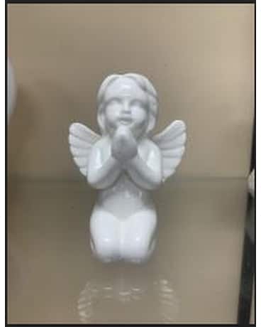 Small Kneeling Porcelain Cherub Gifts