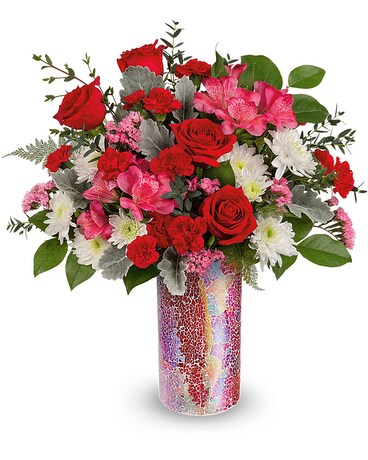 Teleflora's Go Glam Flower Arrangement