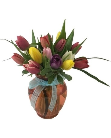 Standard size, 12 inches height and 10 inches wide.